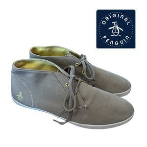 Original Penguin Men’s Chukka PG Canvas Boots 11
